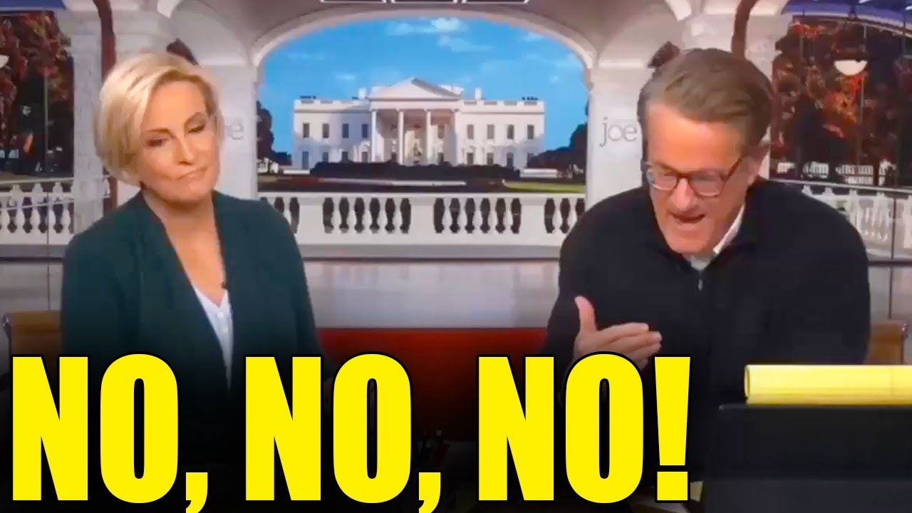 WATCH: Joe Scarborough YELLS AT HIS WIFE Mika On Air!