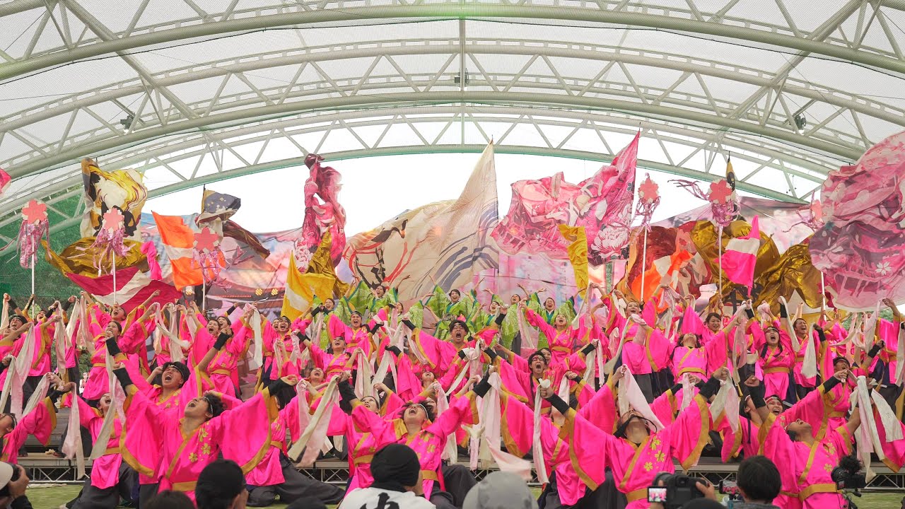 [4K] 京都よさこい連 心粋 【ファイナル演舞】　おんさいEXPO 2024