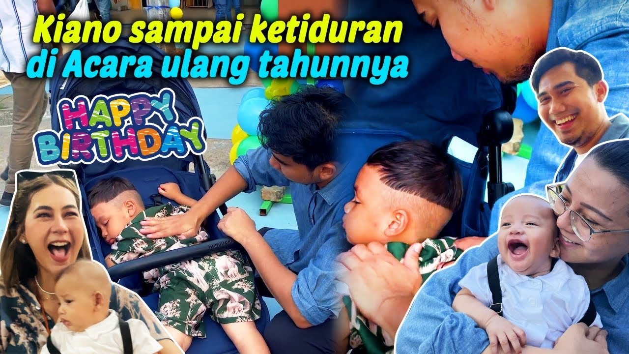 KIANO BANGUN KIANO LAGI ULANG TAHUN !!! SANGKING BAHAGIA NYA KIANO TEPAR LANGSUNG KETIDURAN !!!