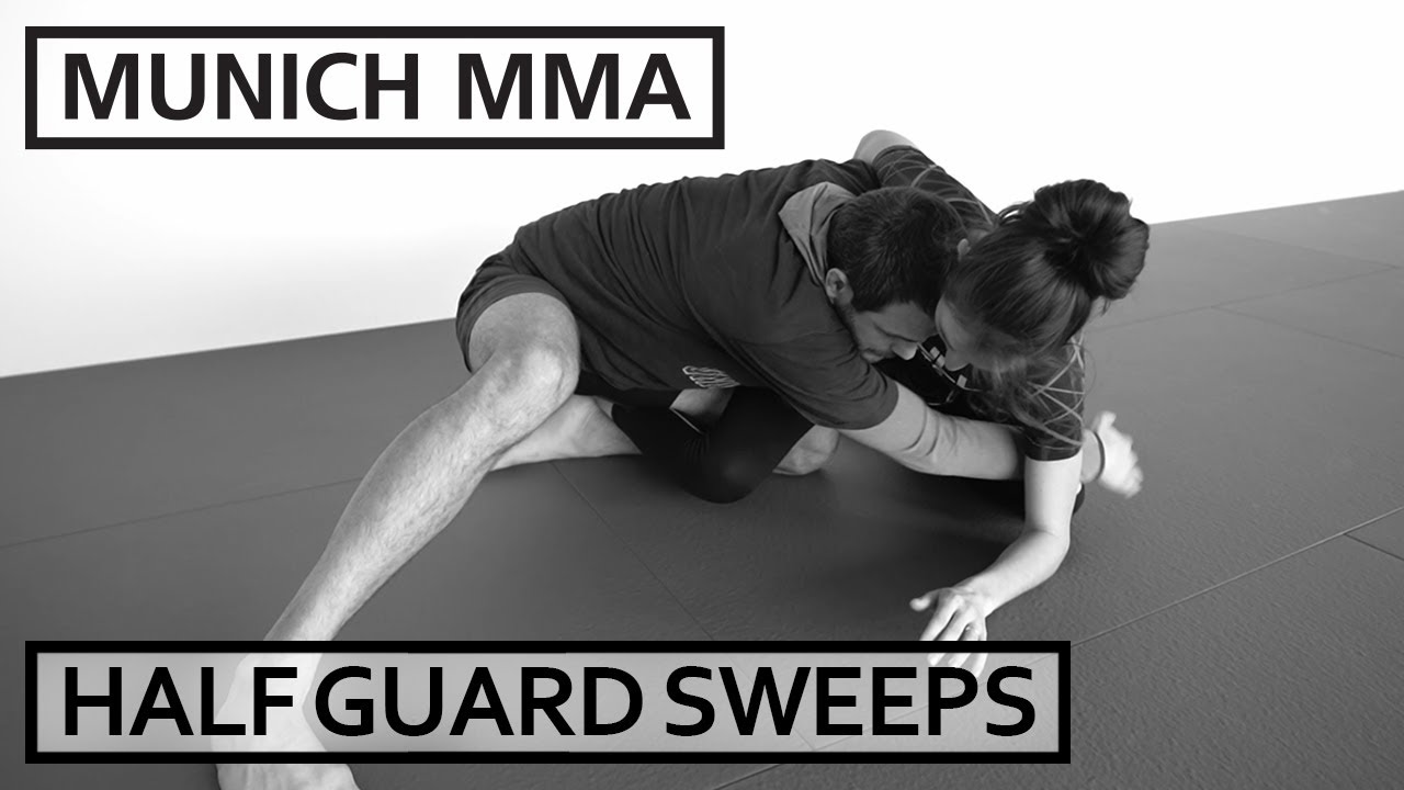 4 Sweeps aus der Halfguard (mit dem Underhook)