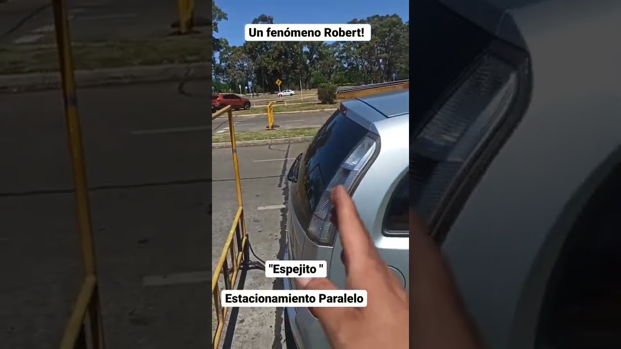 Como estacionar en paralelo con el tip de espejito.
