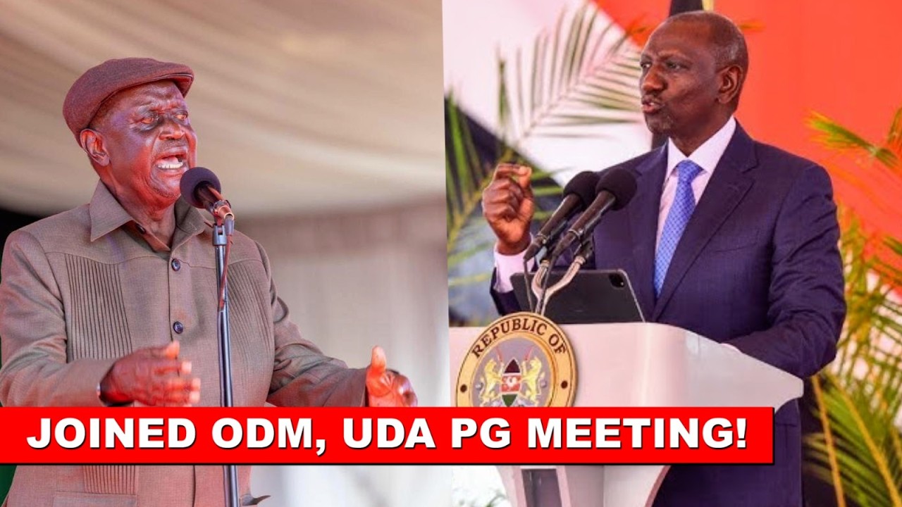 LIVE: Ruto, Oburu leading ODM - UDA Joint Parliament Group Meeting at KICC, Nairobi🔥