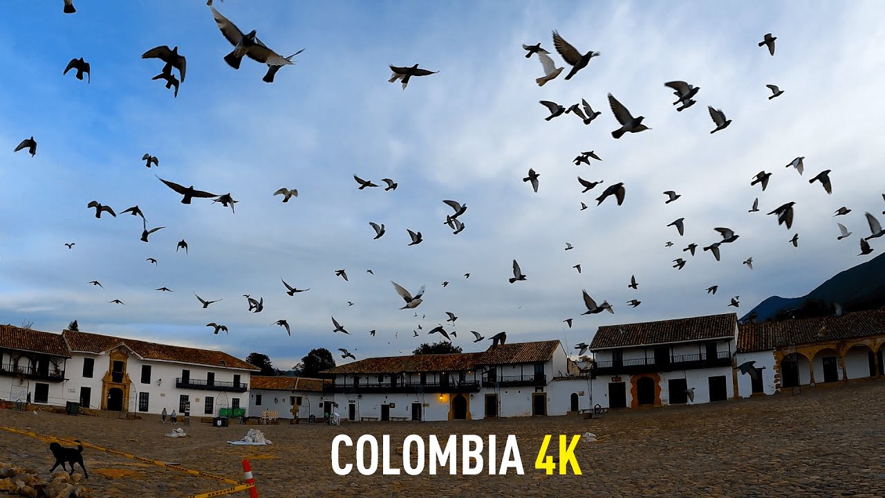 Morning in Villa de Leyva - Colombia 4K WALK