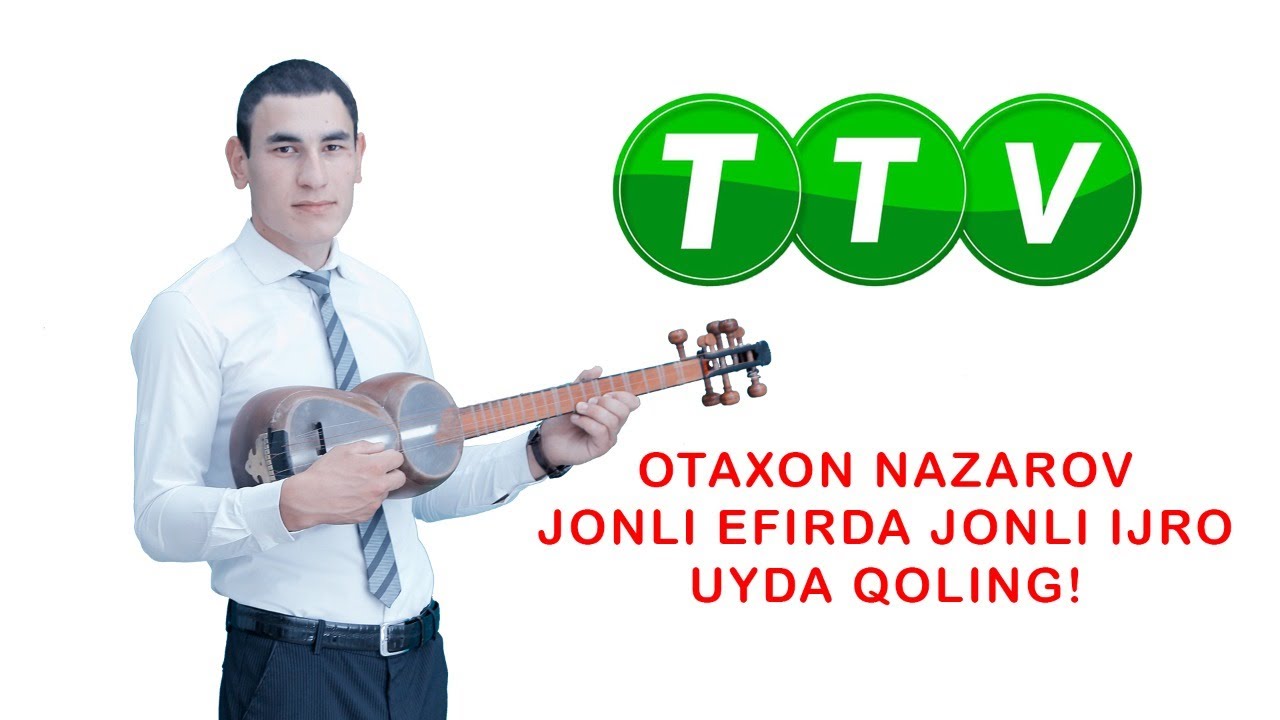 Otaxon Nazarov Jonli efirda Jonli ijro #UydaQoling