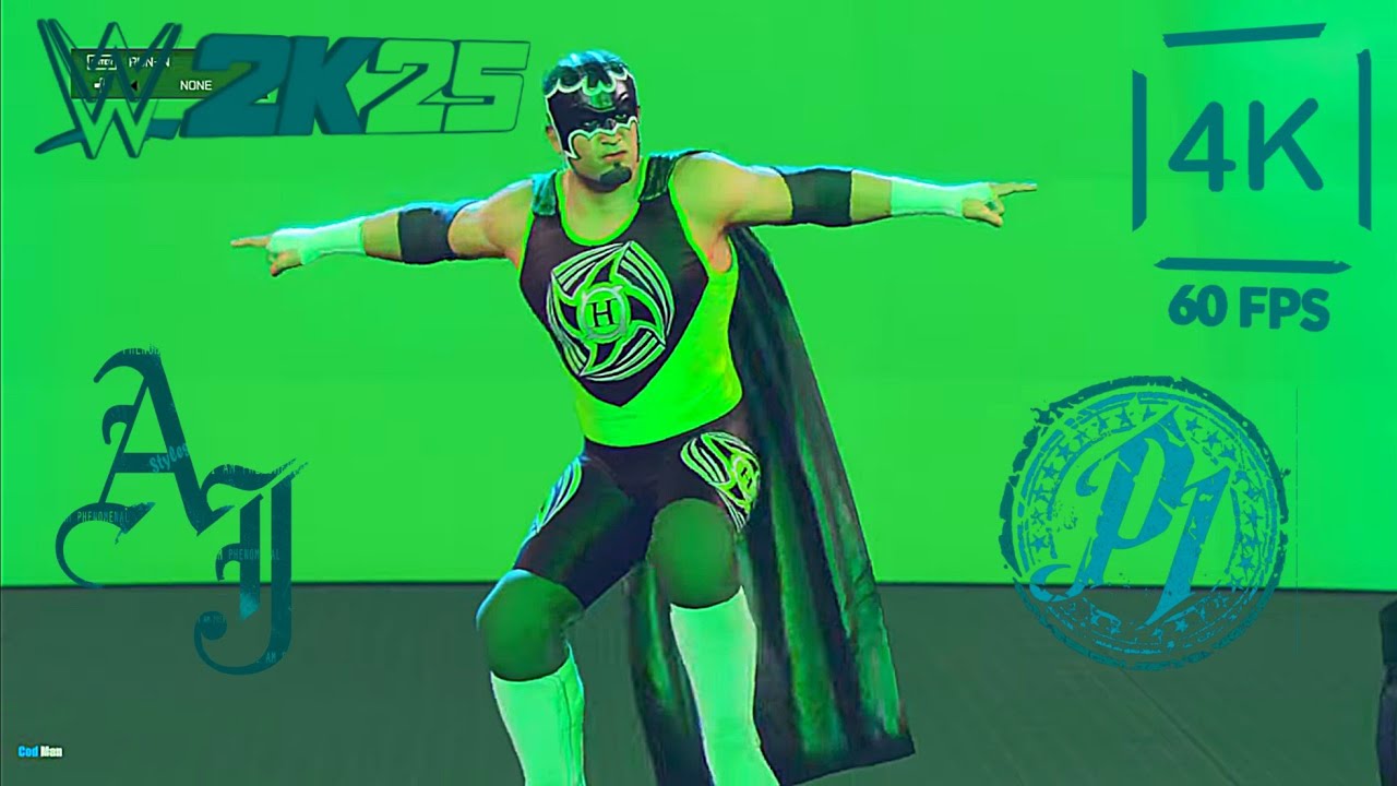 Aj Styles vs The Hurricane | Wwe 2k25 | The Phenomenal One | Extreme Rules Match |⭐⭐⭐⭐