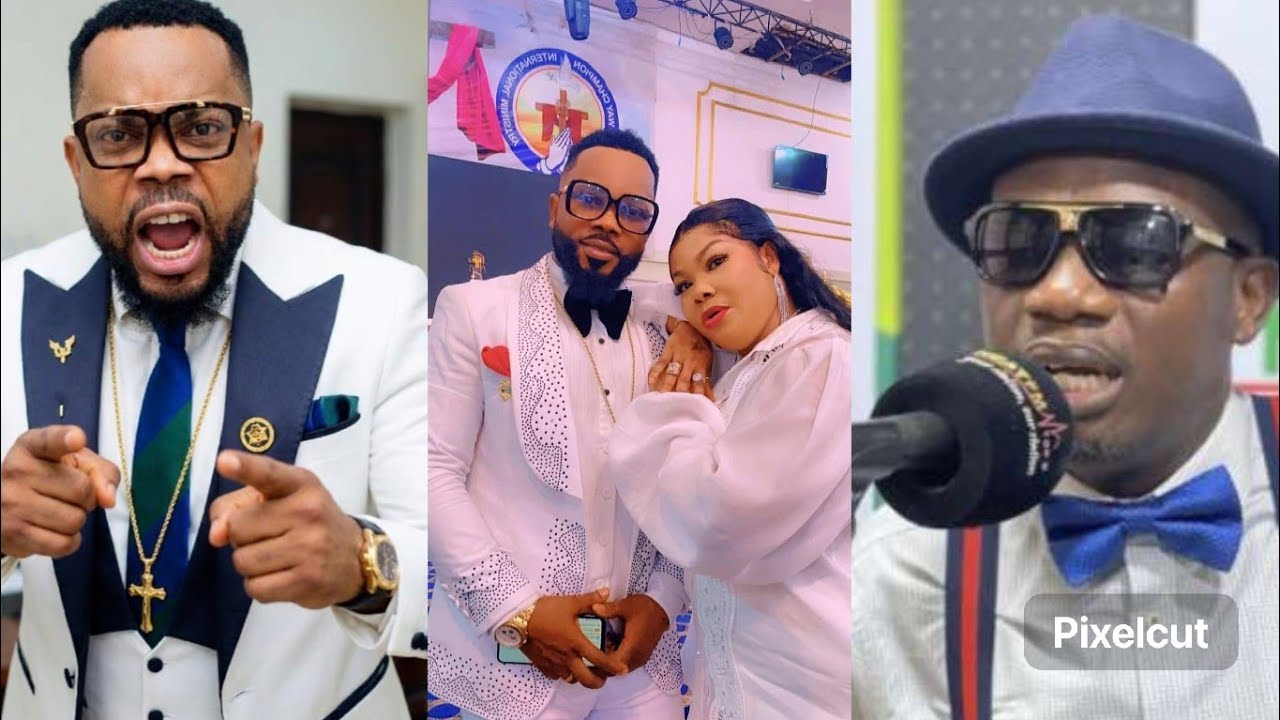 Agradaa Husband Asiamah clash with Counsellor Lutterodt over Sugar mummy Saga - Gist