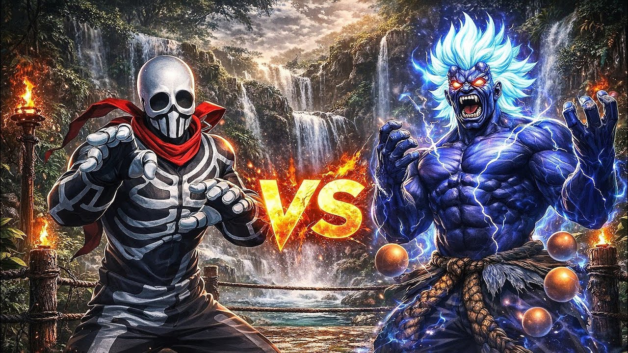[ KOF Mugen ] Skullomania vs Custome SSFIV Oni Epic Fight 