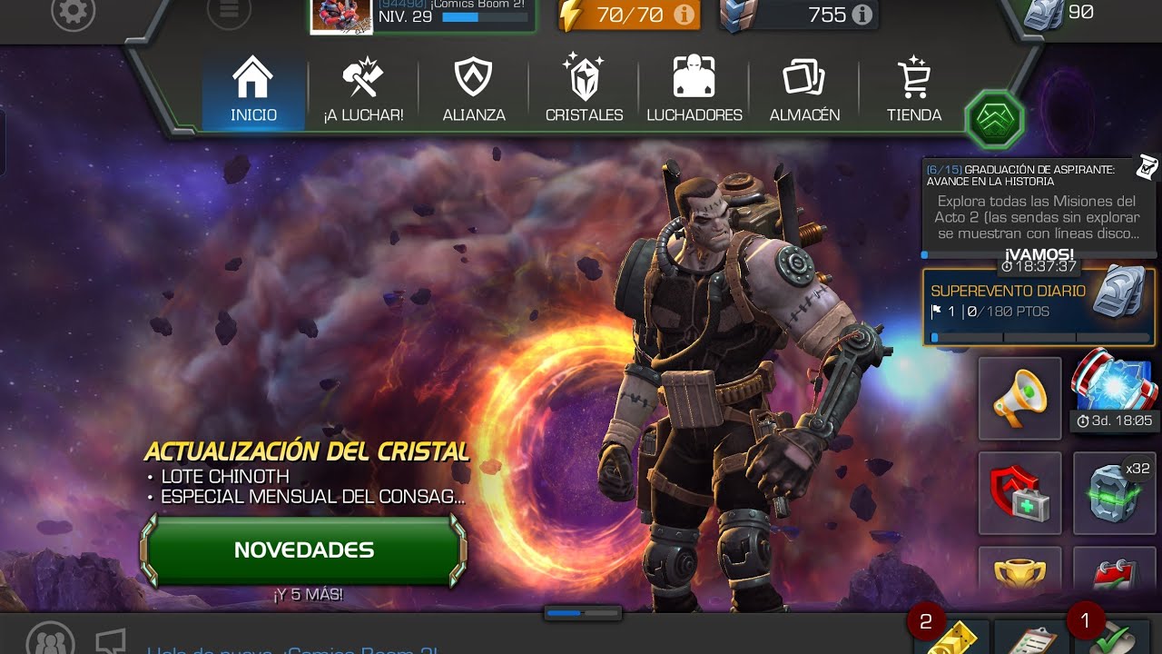 Jugando Marvel Batalla de Superhéroes | Acto 4, Capitulo 4, misiones 2 y 3.
