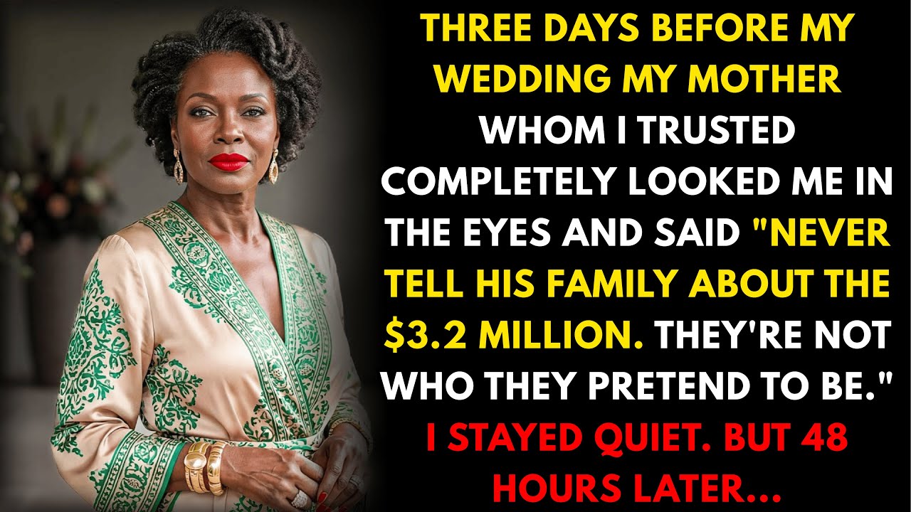 The promise my mother made me keep before my wedding changed everything. Because...