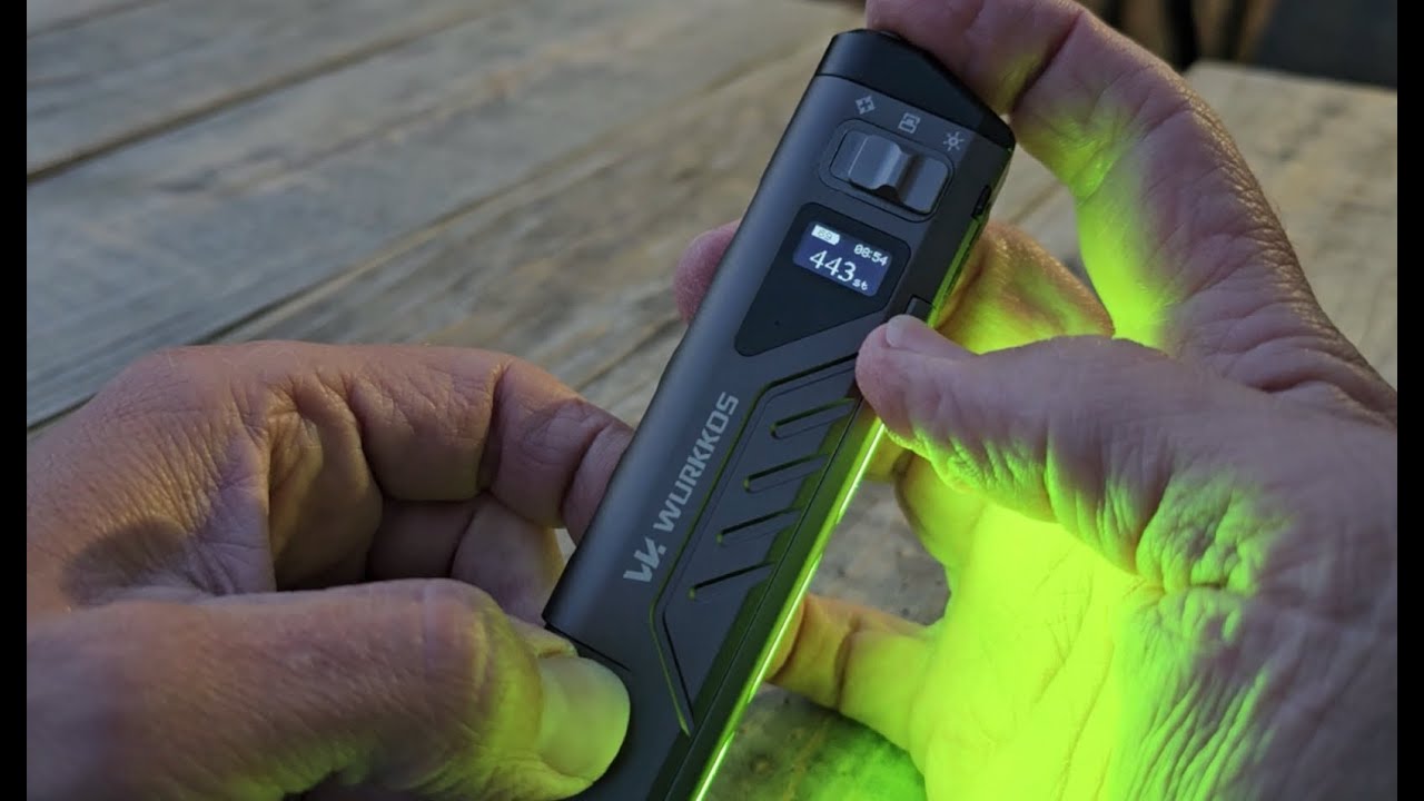 Тактический фонарь Wurkkos TD11 Smart OLED, 3000 лм, дальность освещения 320 м, две тактические к...