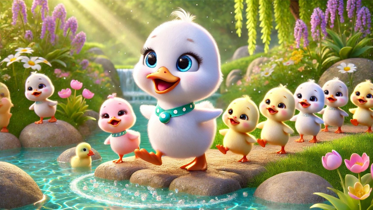 BÀI HÁT THIẾU NHI MỘT CON VỊT - Ca Nhạc Hoạt Hình Thiếu Nhi 4K Cho Bé Ngồi Xem Ngoan Không Khóc