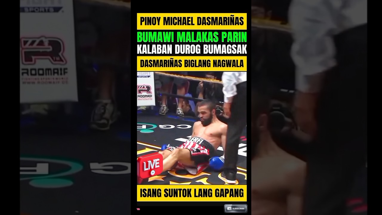 MICHAEL DASMARI&Ntilde;AS! RUMESBAK! DUROG ANG KALABAN BAGSAK!