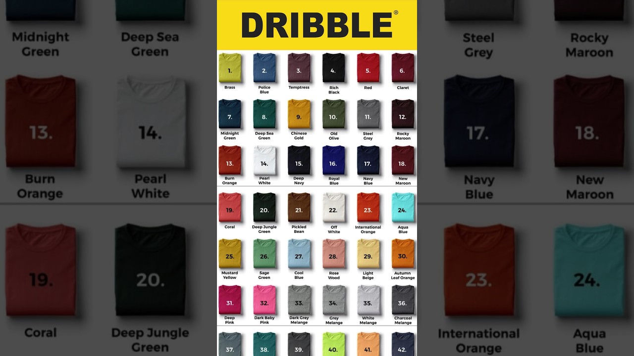 Wholesale Round neck cotton t-shirt 👕 #tshirt #cottontshirt #wholesale #manufacturing #bulk #dribble