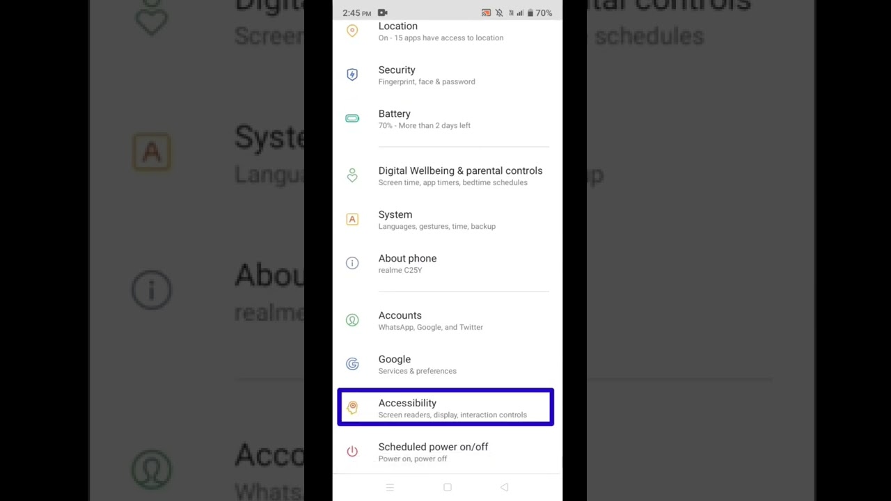 Realme C25Y mobile Secret Setting Tips & Tricks #tguniontube