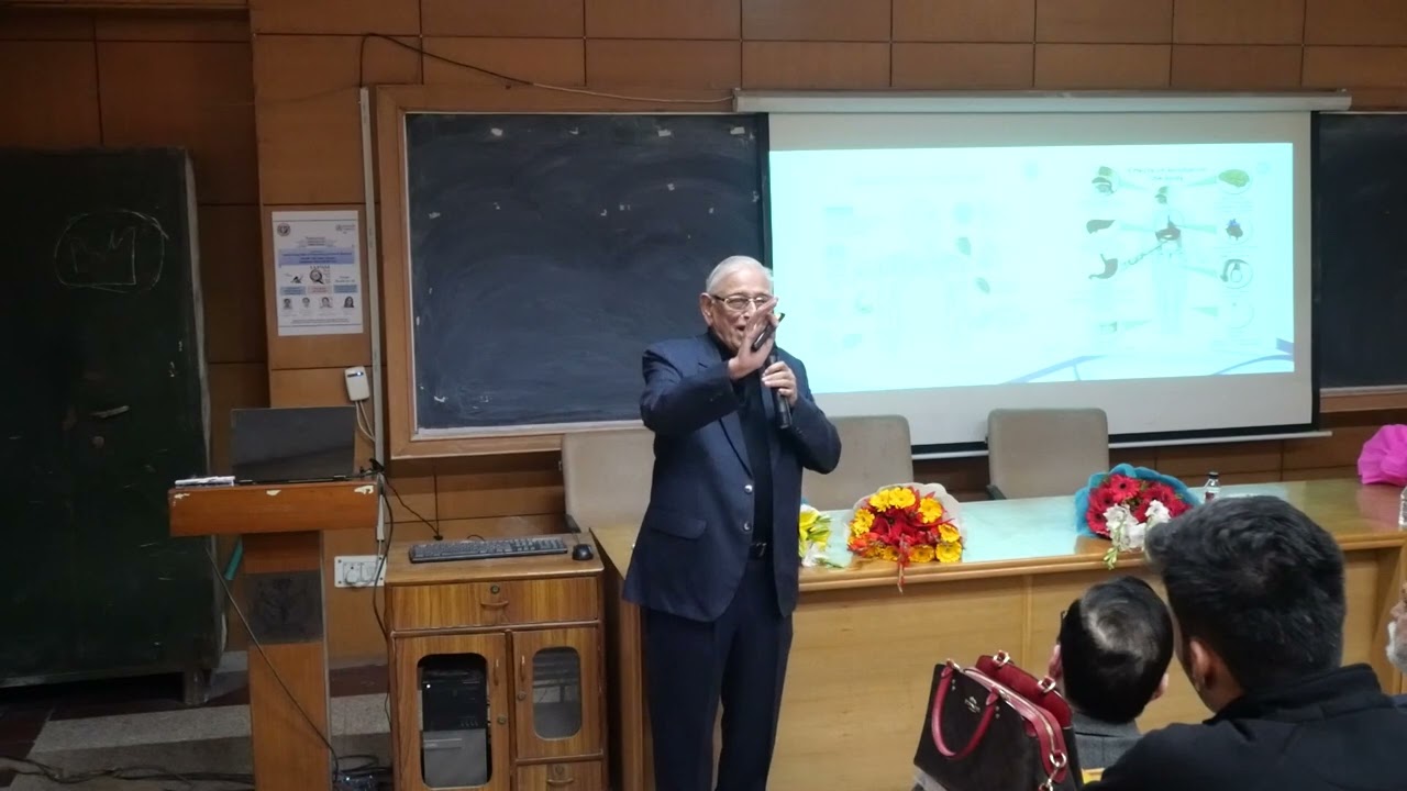 Dr Anil Chaturvedi,Talks about Achieving Sustainable Development Goal 3 Maulana Azad Medical College