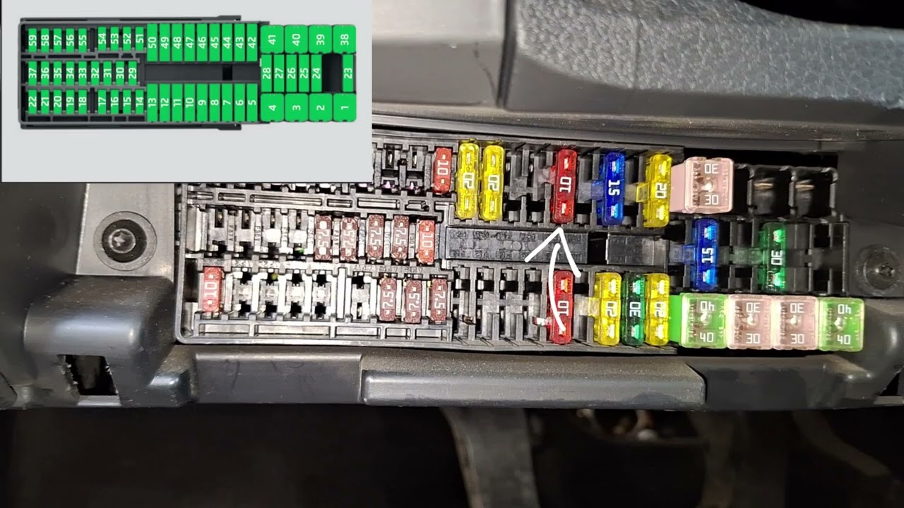 Skoda Fabia MK3 wipers not working (fuses and relays)
