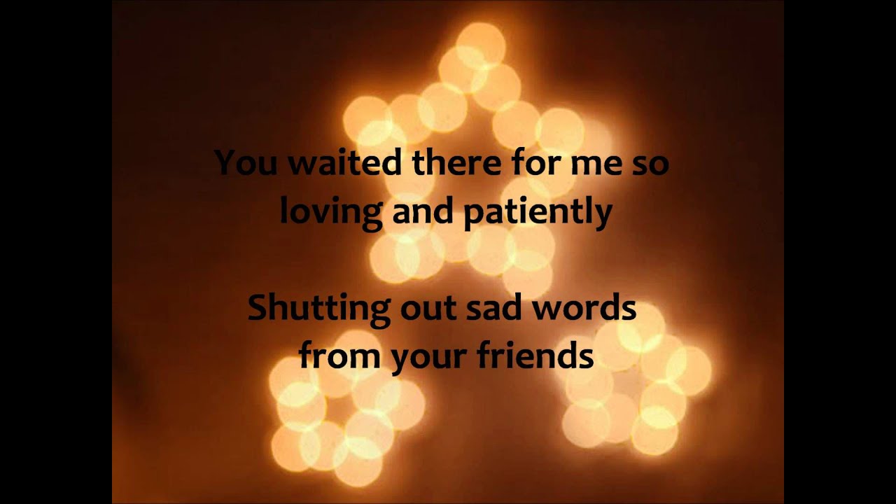 Couldn't Love You More - Edwin McCain (Lyrics)