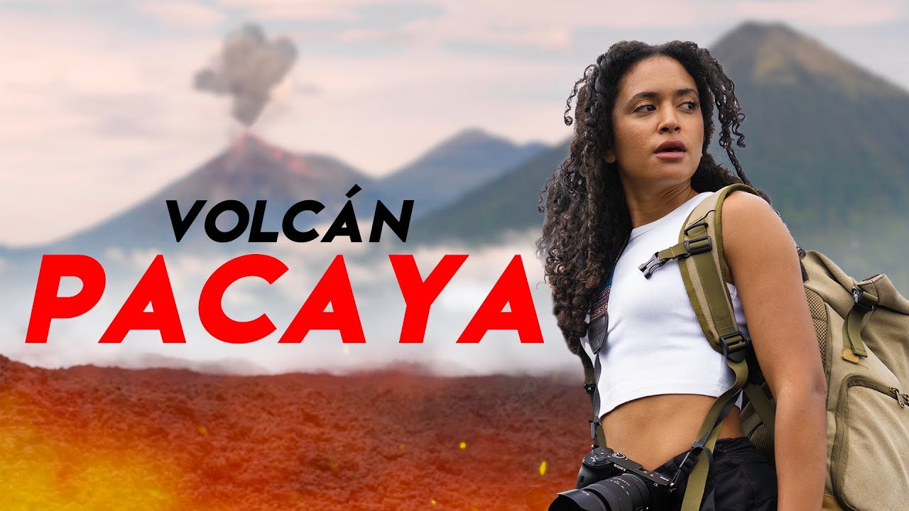 Vivirías en un pueblo a pies de un volcán? 🔥🍕 PACAYA: El volcán de la Pizza