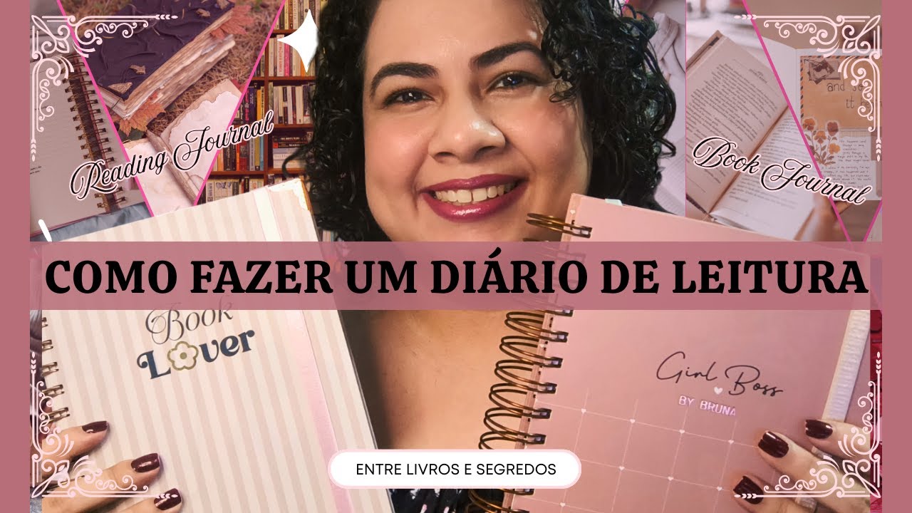 Como começar um Diário de Leitura e como eu faço o meu #readingjournal