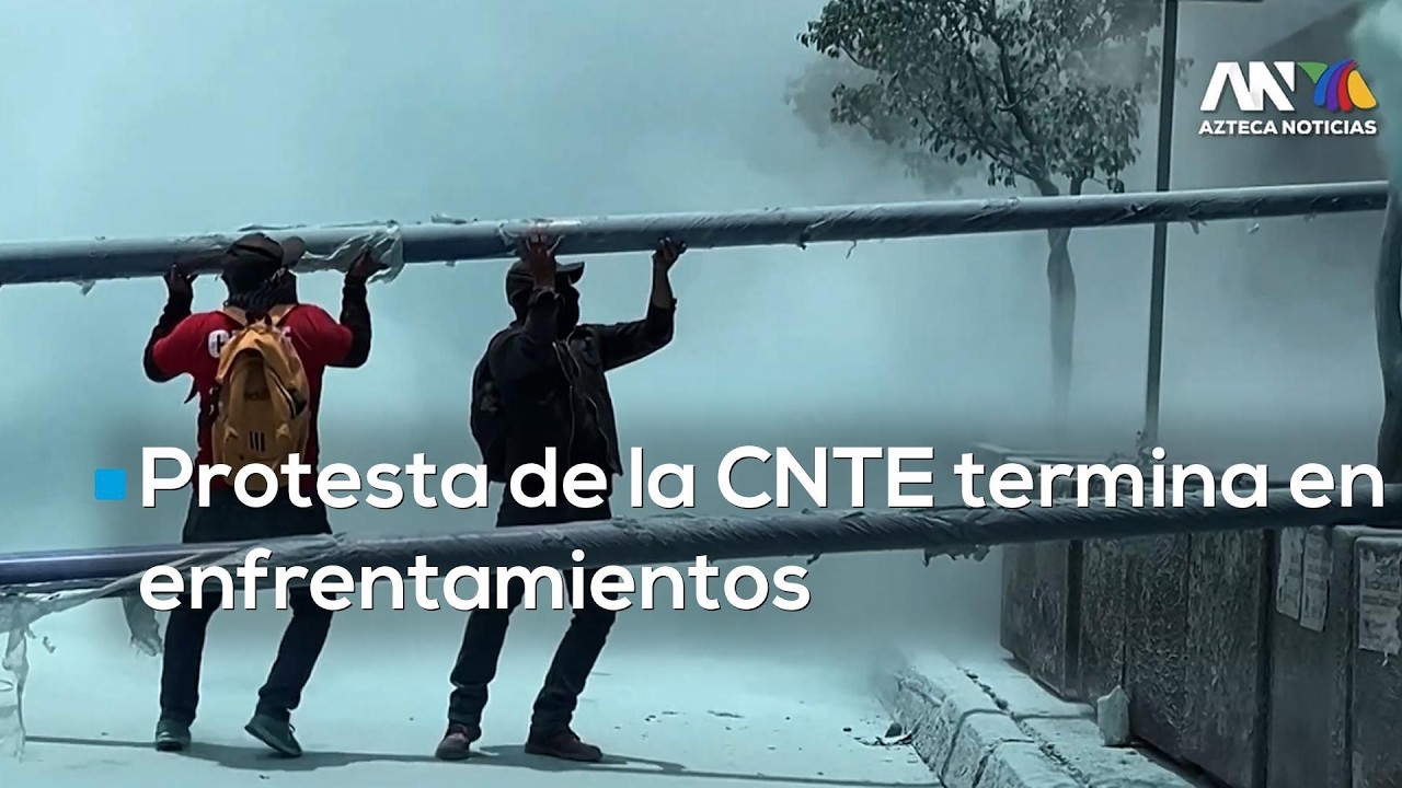 Violencia en CDMX: maestros de la CNTE irrumpen y vandaliza oficinas de la SEP
