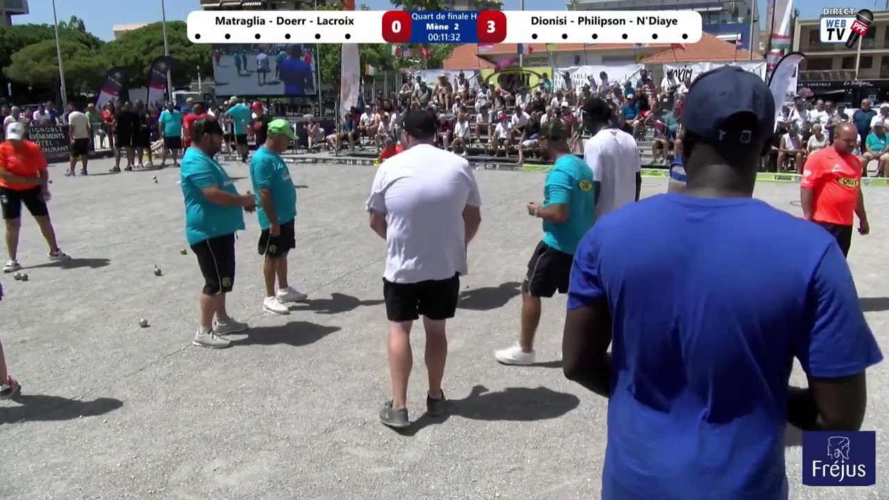 MONDIAL BARBERO FREJUS - Quart de Finale Homme LACROIX-N'DIAYE
