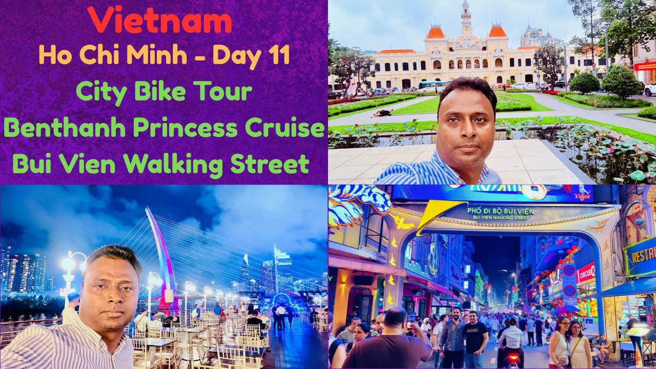 Vietnam Series:Ho Chi Minh Day 11 | Post Office  | Opera House | Café Apartment | Benthanh Cruise