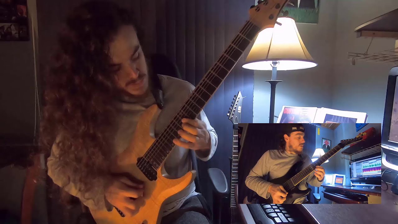 Visions II: Holographic Depiction - Fractal Sun (Coro/Solo)  Guitar Cover