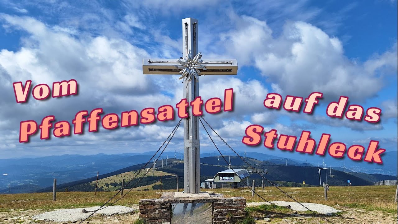 Vom Pfaffensattel auf das Stuhleck