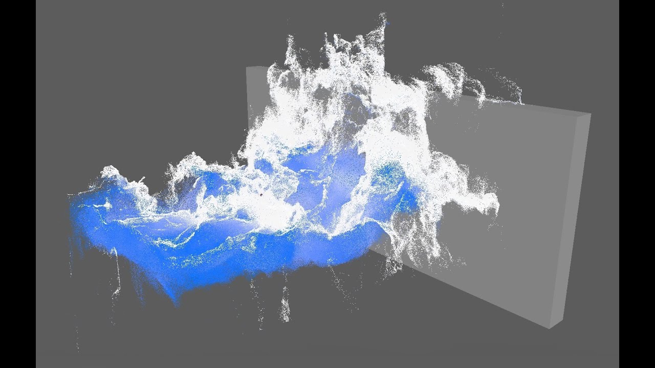 Maya Bifrost Liquid - water droplet, spray (droplet threshold, surface tension, foam)