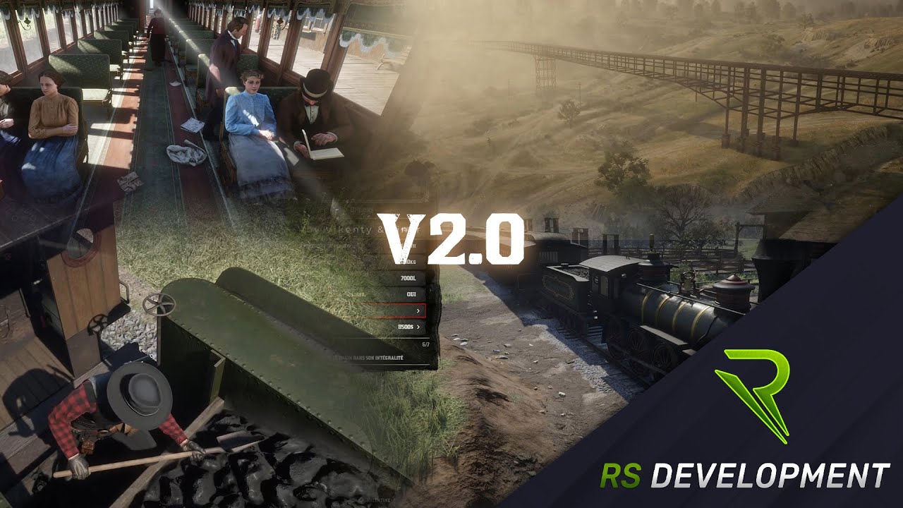 RSD RAILROAD - [RedM Script] | V2.0