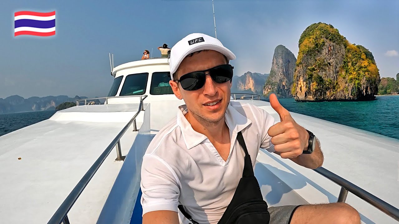 Поездка на катере из Краби в Пхукет 🇹🇭 Таиланд