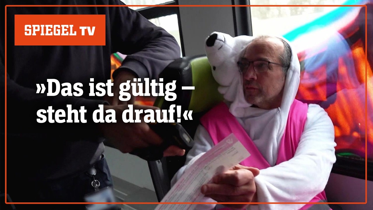 Null-Euro-Ticket: Kostenlos mit der Bahn fahren &ndash; aus Protest | SPIEGEL TV