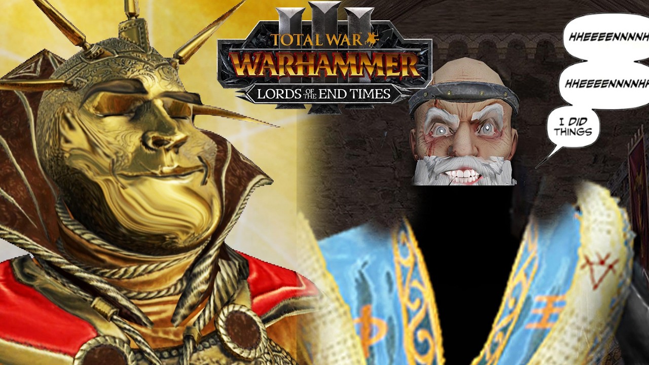 The New Empire Legendary Hero in the End Times DLC was the Changeling all along