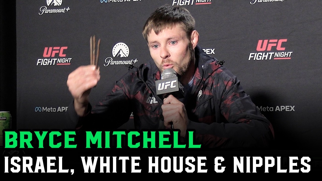 Bryce Mitchell on Sean Strickland ban from White House: 