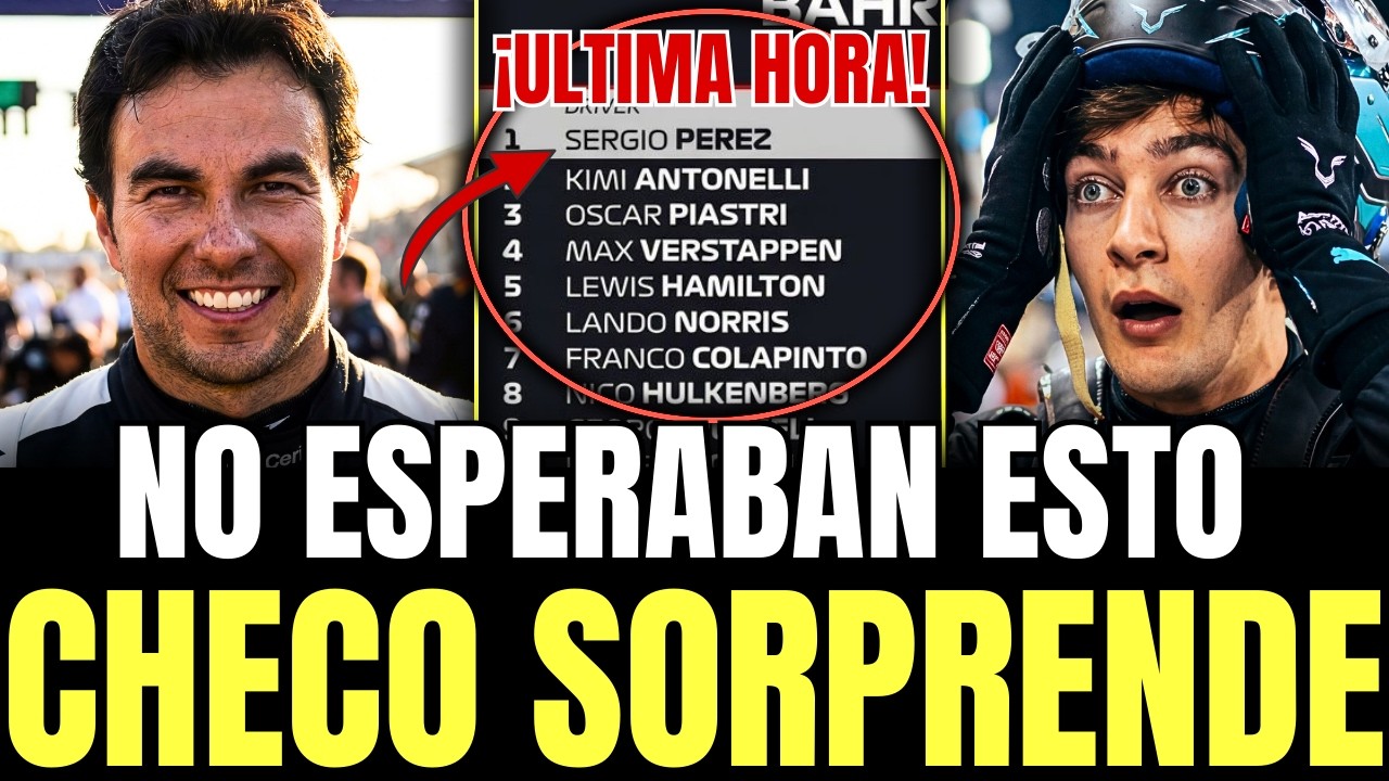 INCREIBLE DEBUT de CHECO P&Eacute;REZ que IMPRESIONA A LA PARRILA y CADILLAC se ILUSIONA | MELBOURNE 26