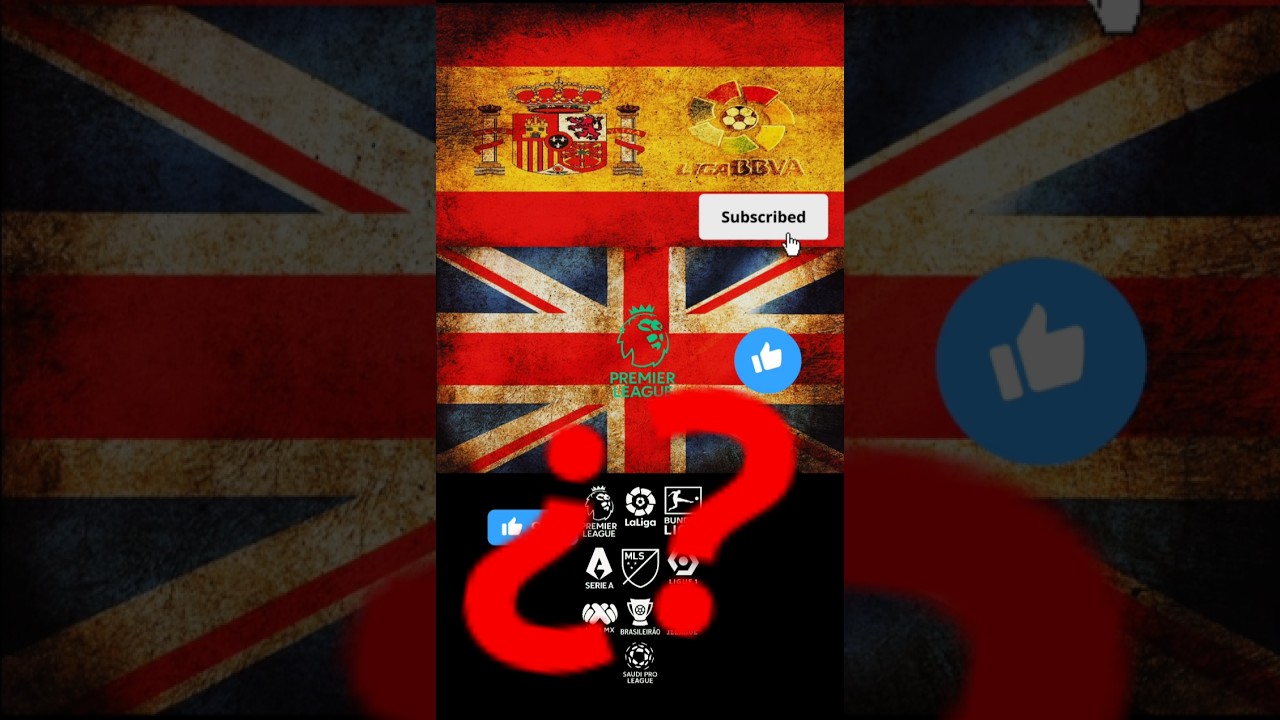 &iquest;cu&aacute;l es la mejor liga de futboldel mundo?  #futbol #futbolespa&ntilde;a #futbolmundial