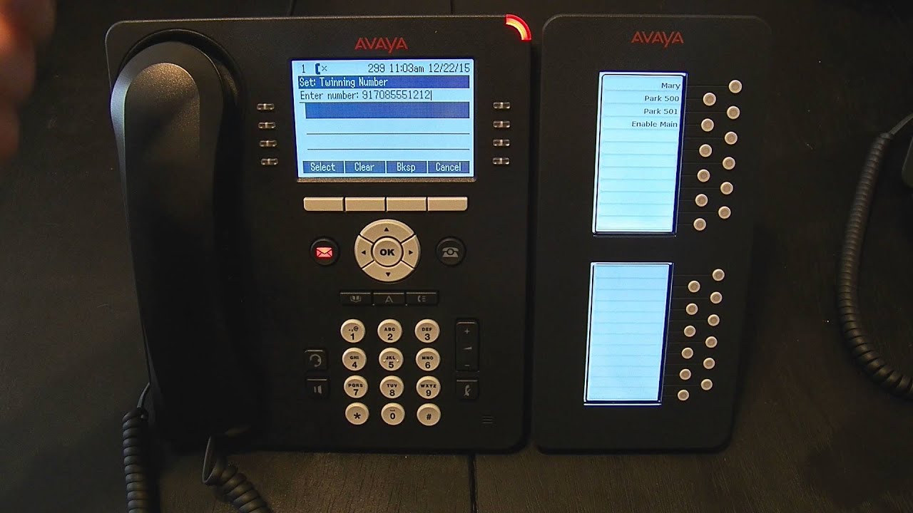 IP Office Video on Twinning (Find-me, Follow-me)