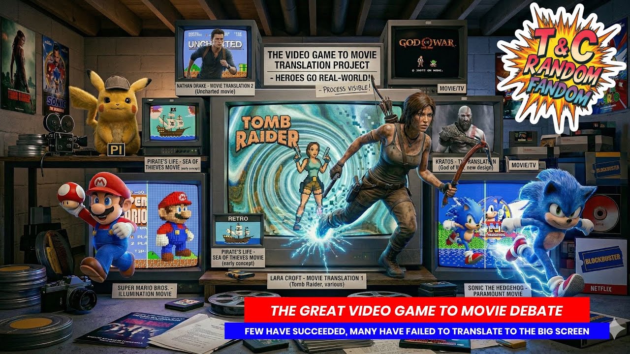 The Video Game Movie Curse: Flops, TV Triumphs, and Dream Adaptations
