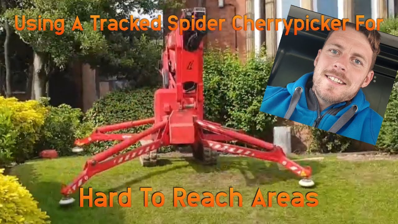 Using a Tracked Spider Cherry Picker for Hard-to-Reach Areas | Roof Repair in Nottingham