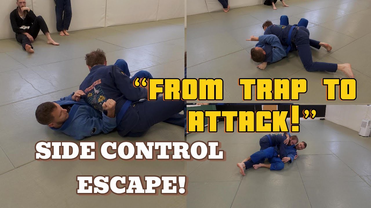From Stuck to Dominant: Back Take Escape from Side Control