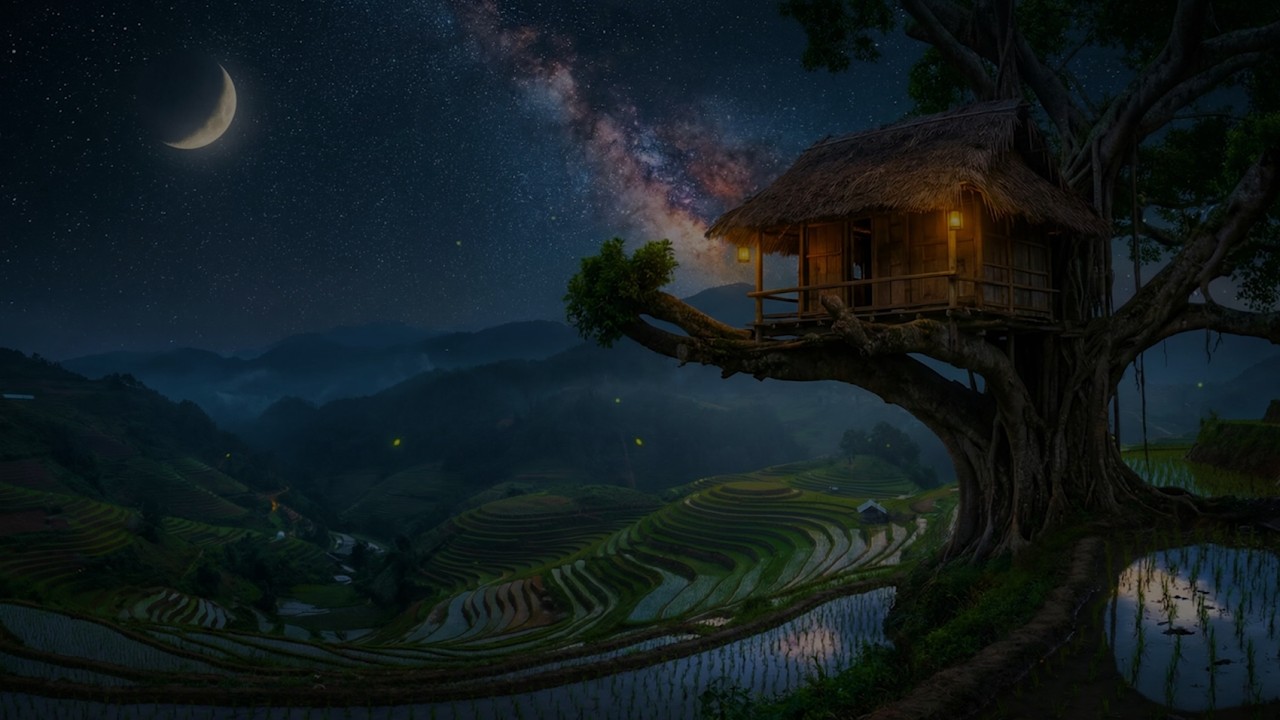 Reduce Stress With the Sounds of Crickets and Frogs - Calm Your Mind Instantly