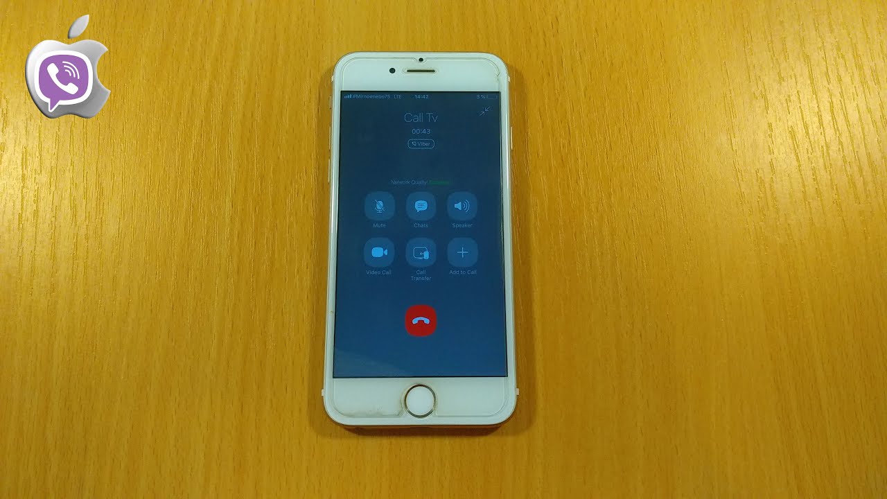 Viber Incoming Call. Social Apps for iOS