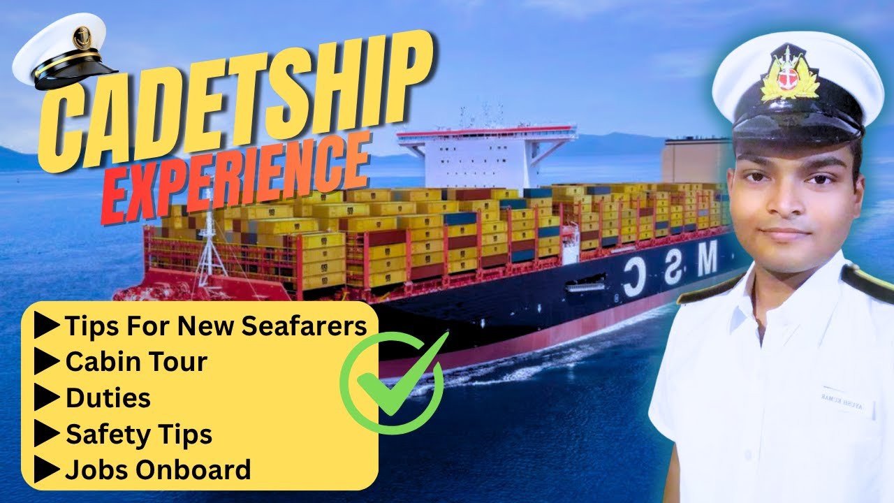 My First SHIP Cadetship Experience | Life on a Merchant Ship #MerchantNavy #TheNomadicSailor