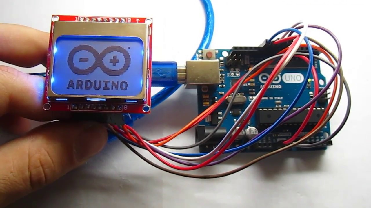 Arduino Tutorial: Nokia 5110 LCD display
