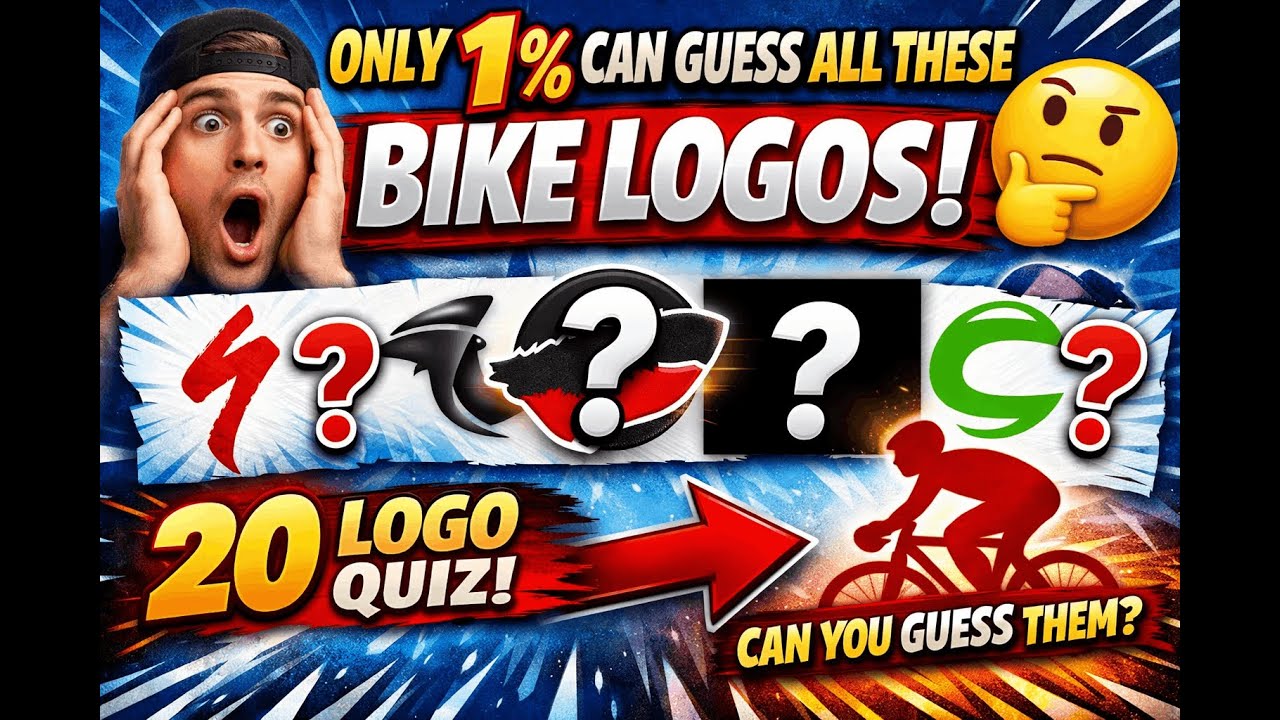 Only 1% Can Guess All These Bike Logos | 20 Bicycle Logo Quiz
