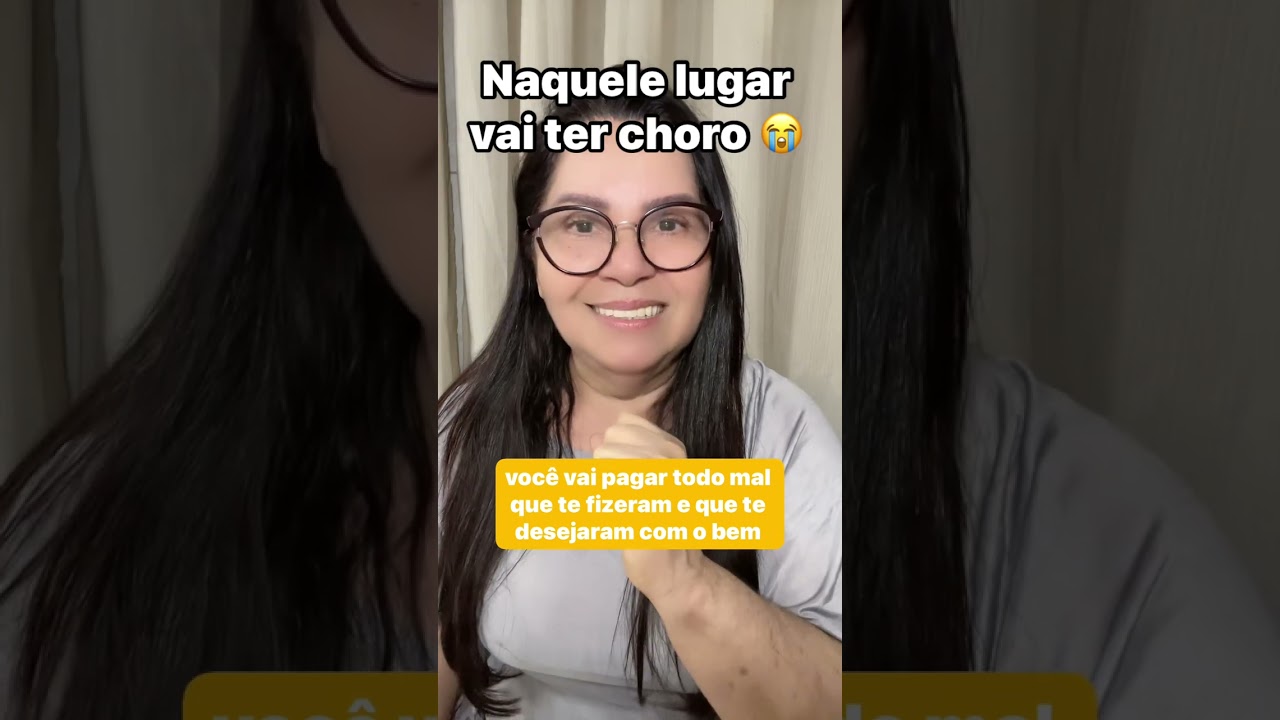Naquele lugar vai ter choro 😭