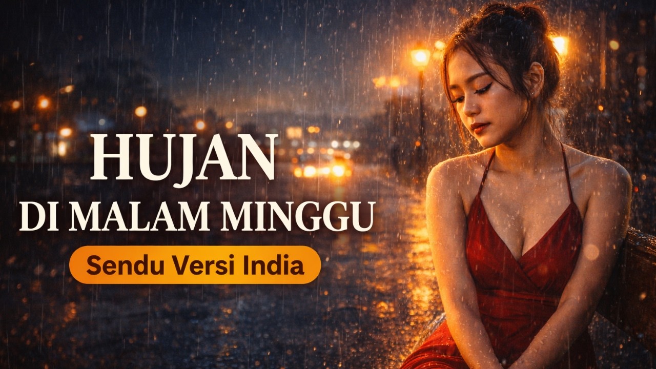 HUJAN DI MALAM MINGGU – Lagu Galau Indonesia Versi India | Kampung Sendu