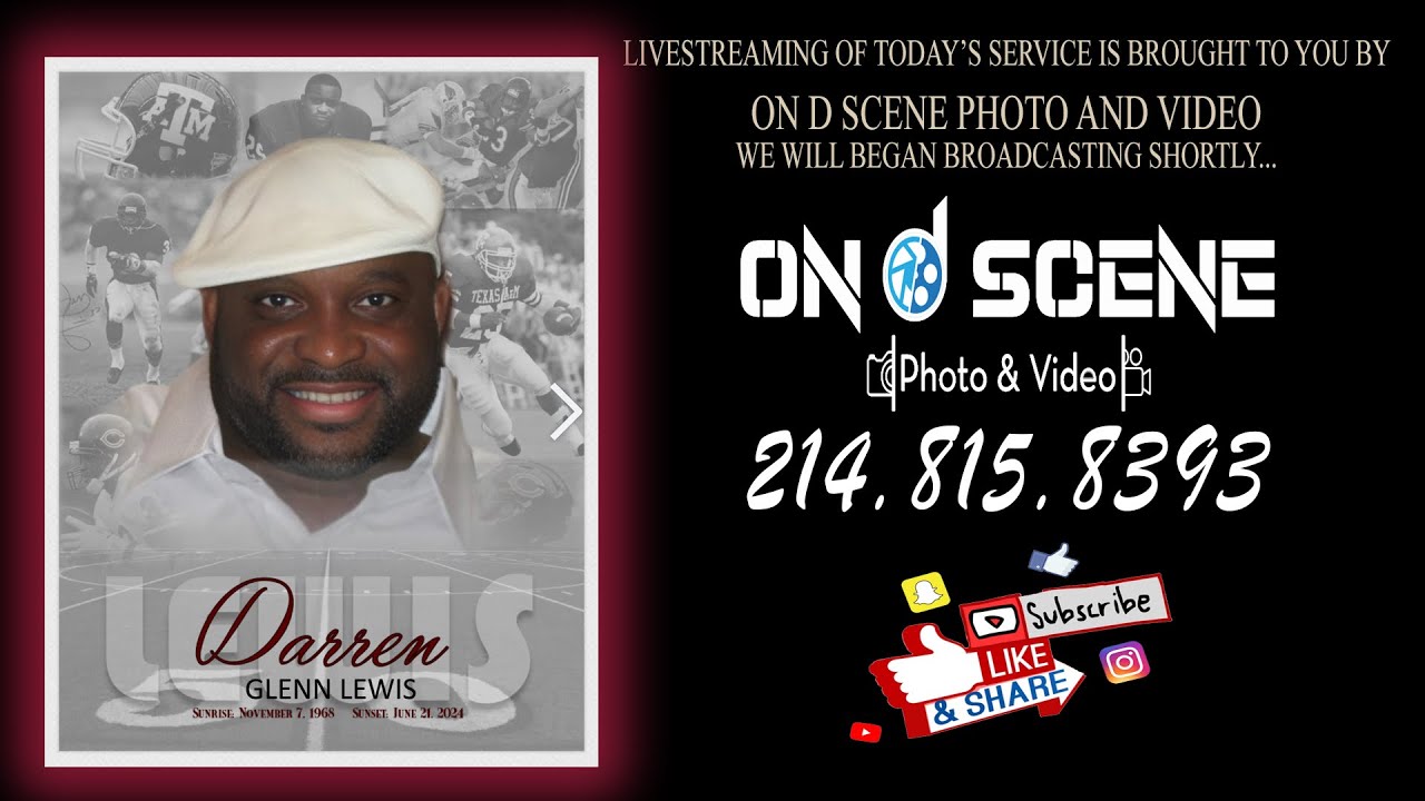 Homegoing Service of Darren Glenn Lewis