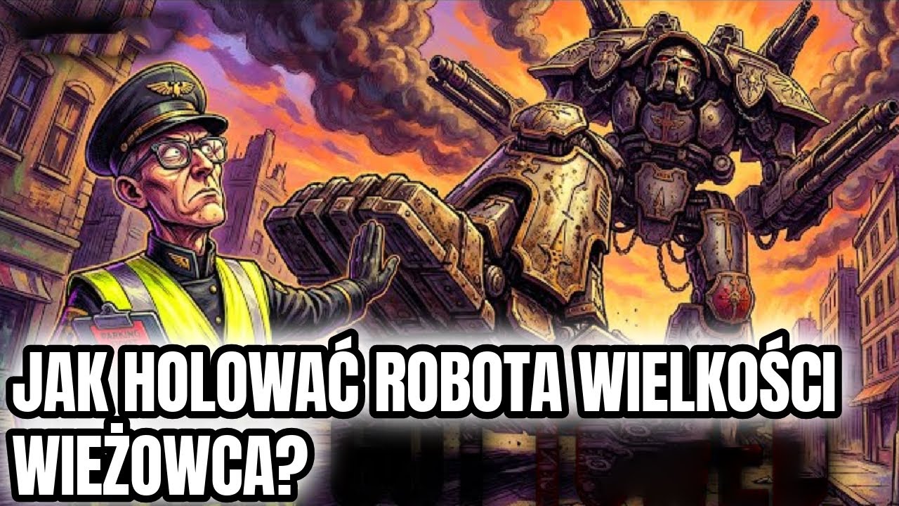 Strażnik miejski tak bezdusznie służbistyczny, że nie lękał robota wielkości budynku Warhammer40k PL