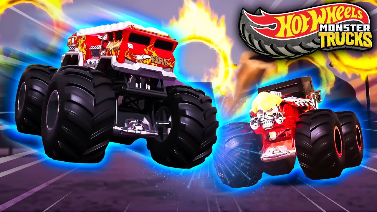SMASHEN UND CRASHEN mit Hot Wheels Monster Trucks im Camp Crush!